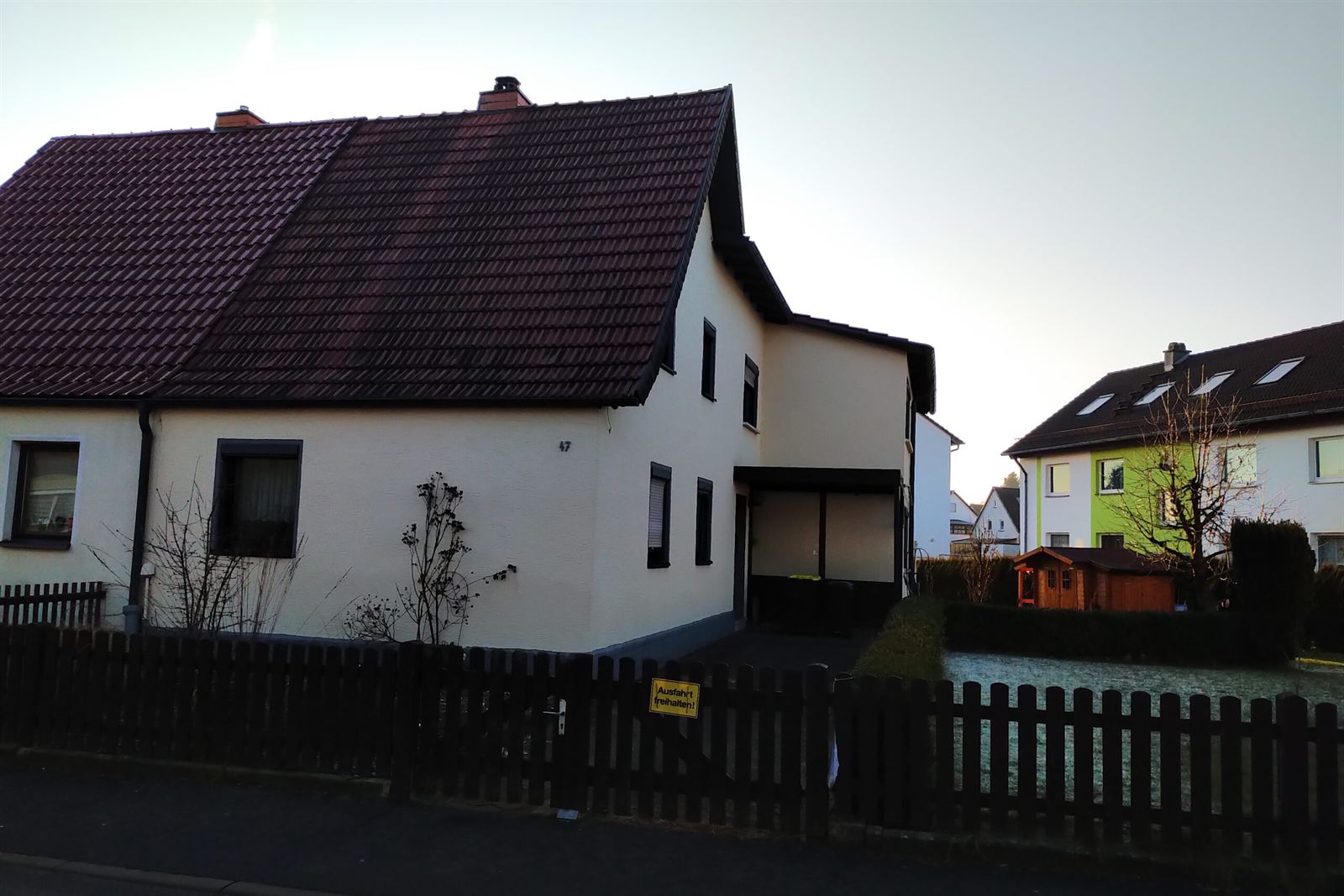 Vermittelte Doppelhaushälfte in der Region